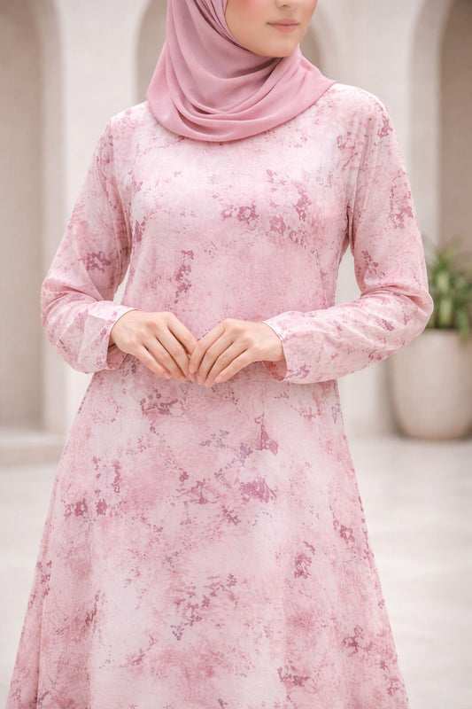 KOVR Rose Quartz Abaya