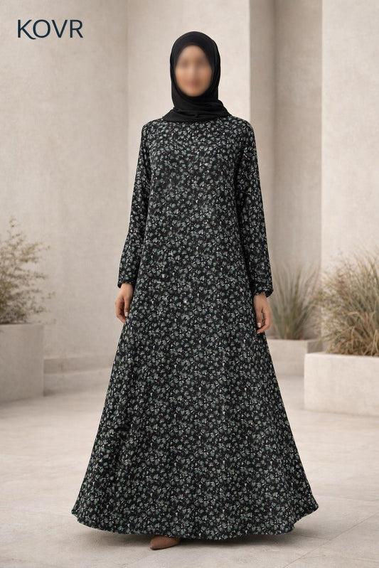 KOVR Emerald Whisper Abaya