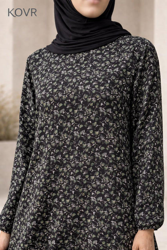 KOVR Emerald Whisper Abaya