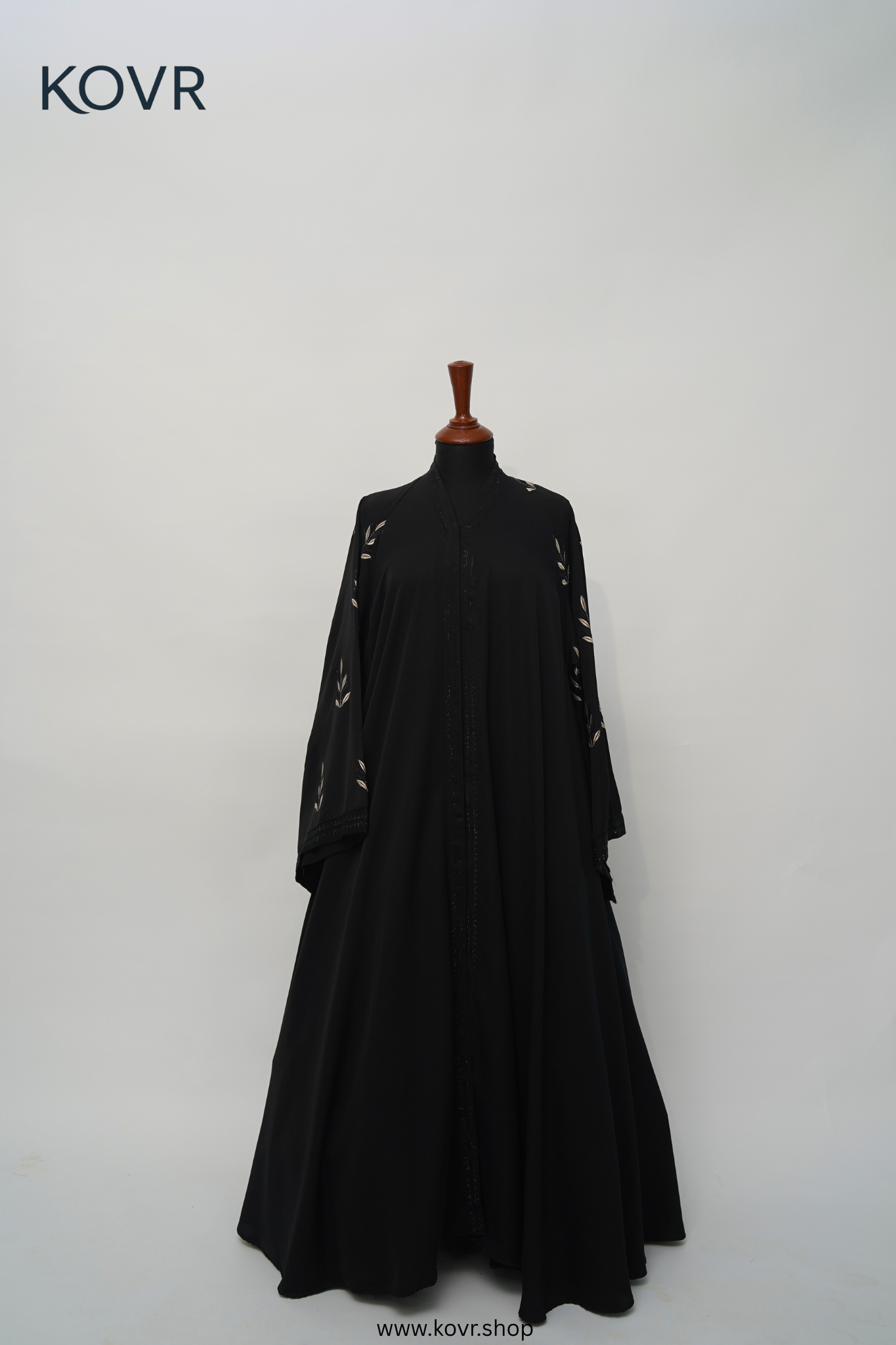 The Midnight Leaf Abaya