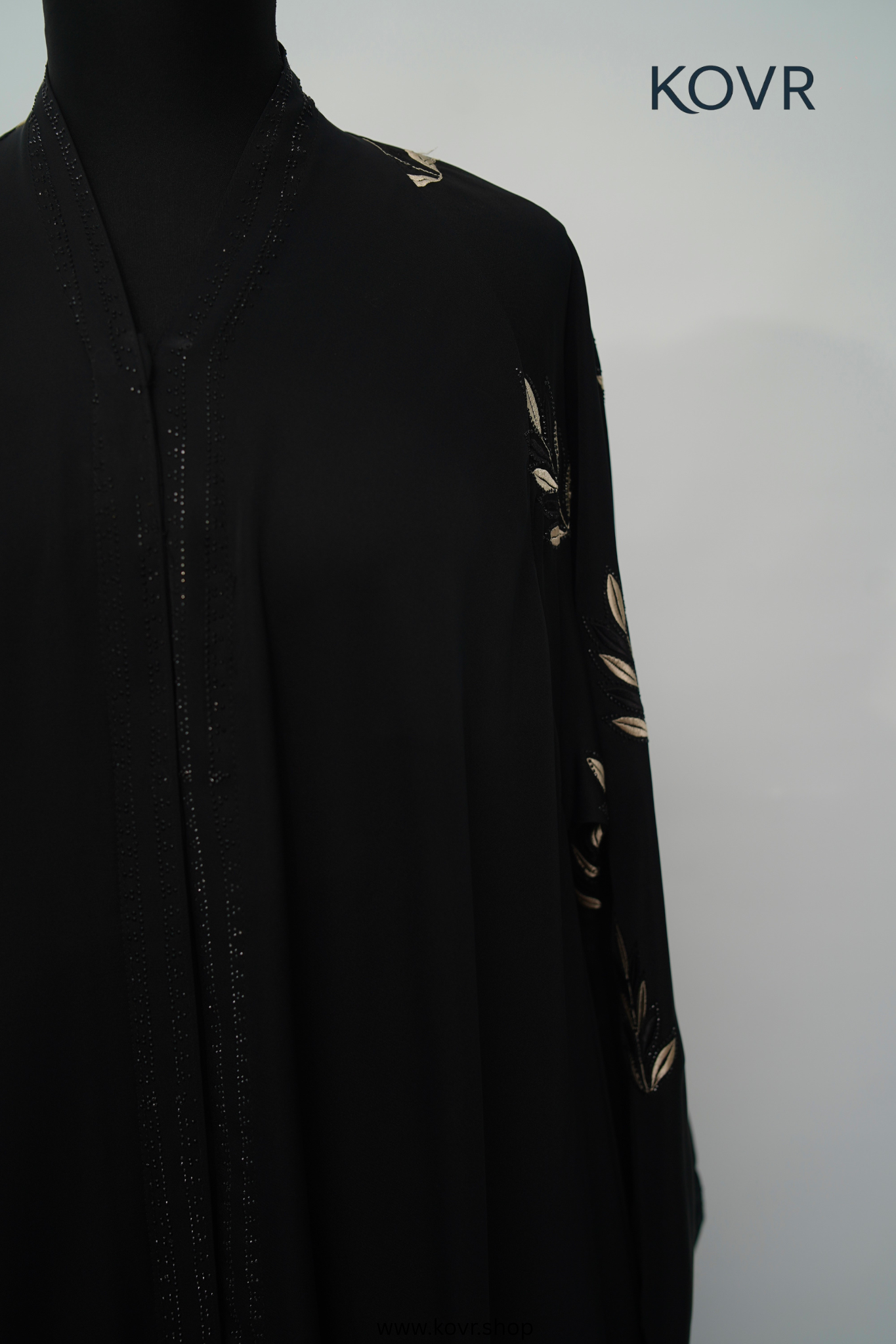 The Midnight Leaf Abaya