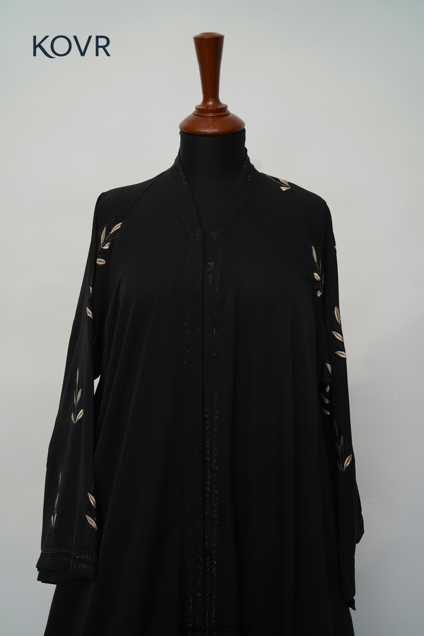 The Midnight Leaf Abaya