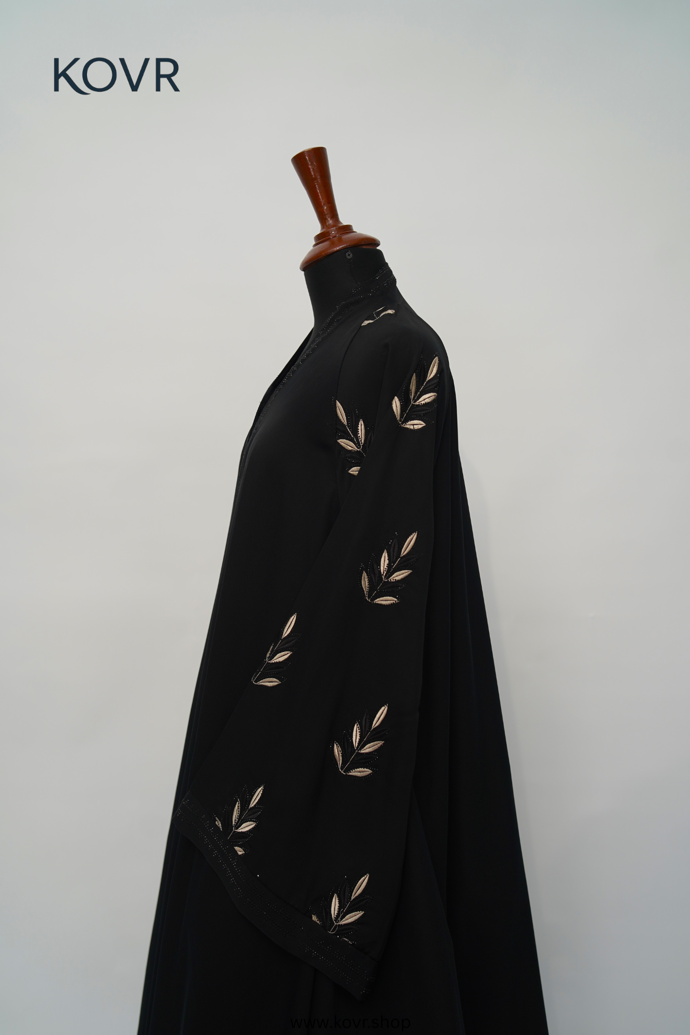 The Midnight Leaf Abaya