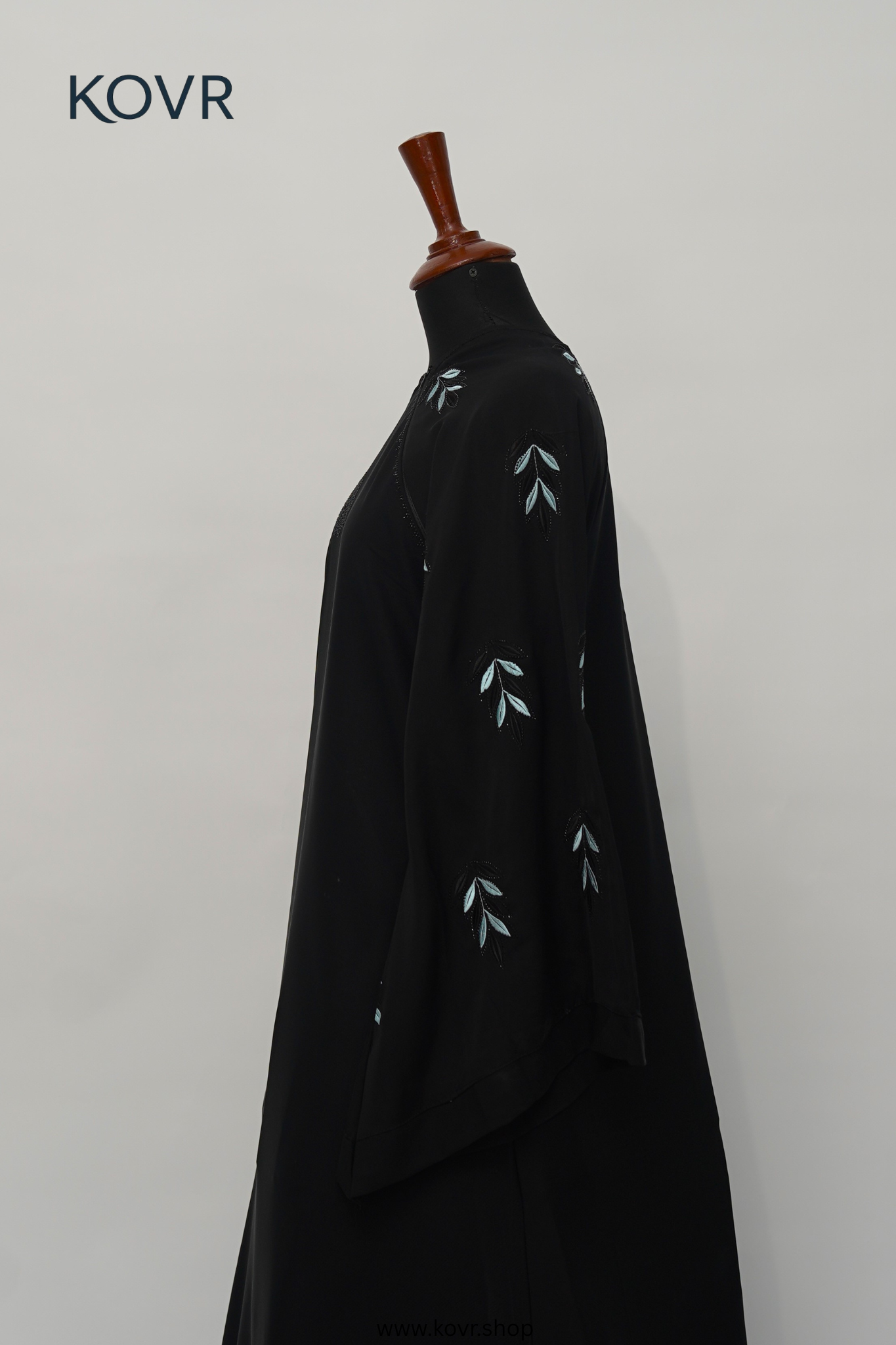 The Midnight Leaf Abaya