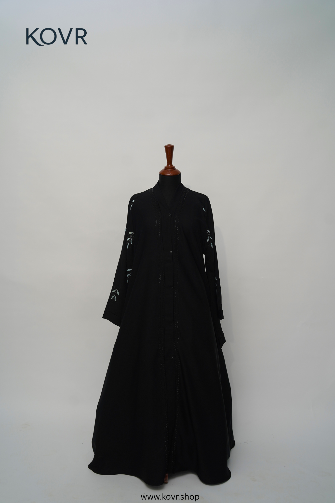 The Midnight Leaf Abaya